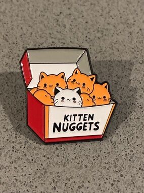 Kitten nuggets | enamel pin brooch